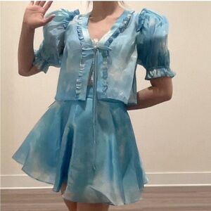 Selkie paper doll set- head in the clouds